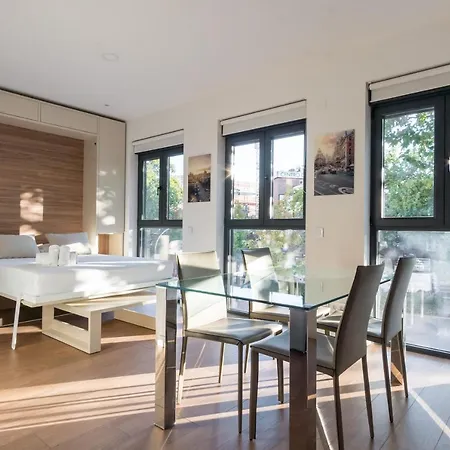 Modern Apartment-1Bedroom 1Bathroom-Tetuan Madrid Exterior photo